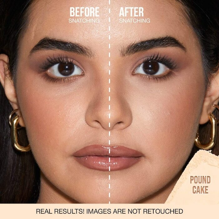 Huda Beauty Легкая компактная пудра Easy Bake and Snatch без талька - Pound Cake — фото 1