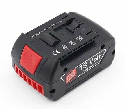 Аккумулятор для электроинструмента Bosch GBA 1600A002U5 5000mAh 18V LED OEM
