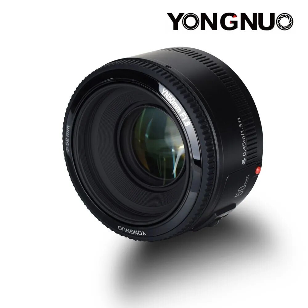 Объектив YONGNUO YN50mm F1.8 Full Frame для Canon, EF байонет