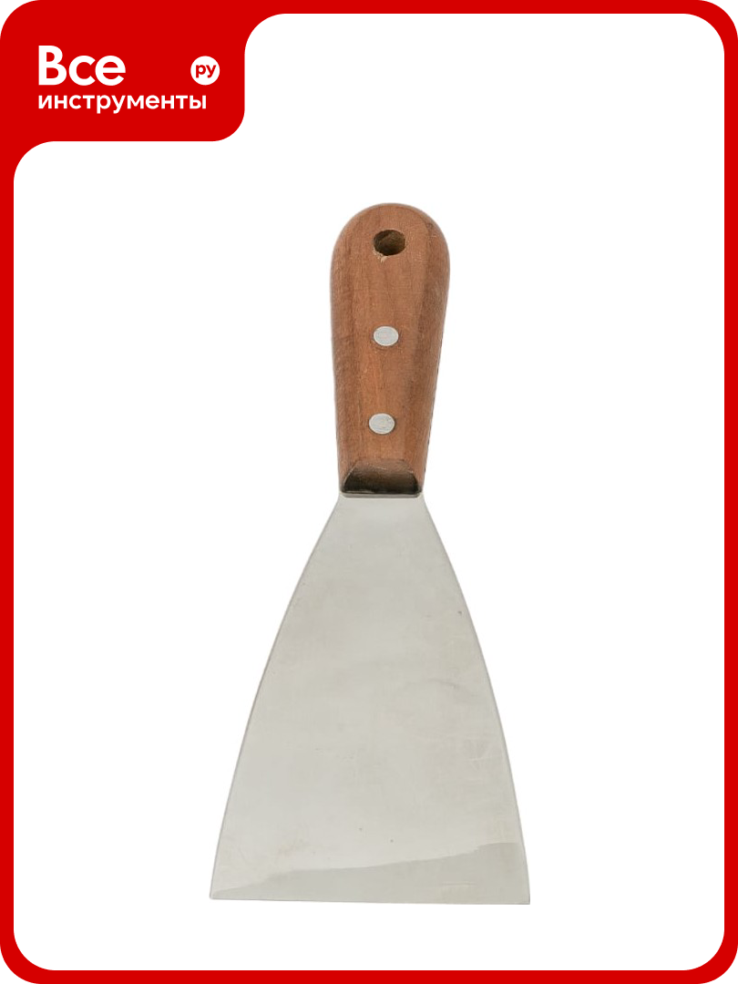 Шпатель Pentrilo Мастер INx  8 см  нержавеющая сталь 08036