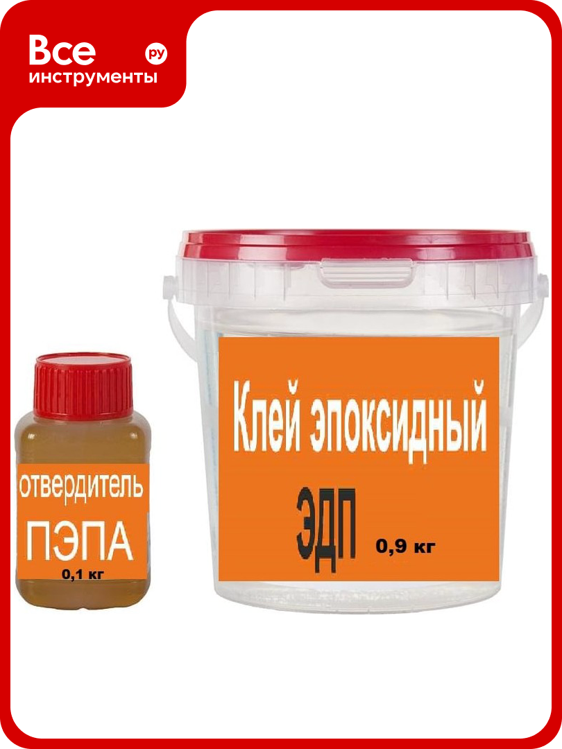 Эпоксидный клей универсальний Суперпласт ЭДП 1 кг 4687204469824