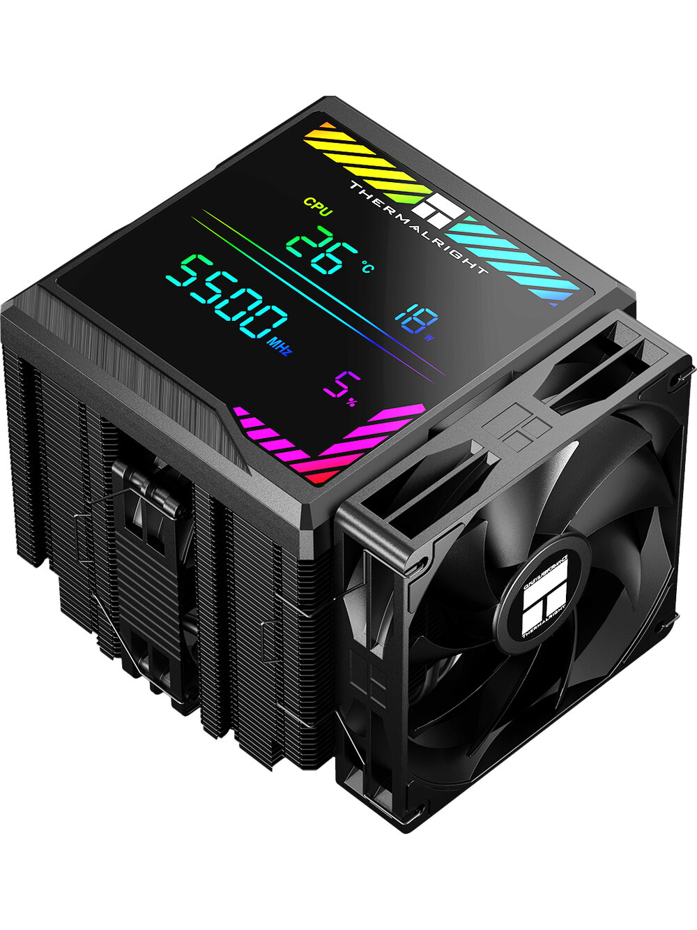 Кулер для процессора THERMALRIGHT Peerless Assassin 140 Digital Black (PA140-DG-BL)