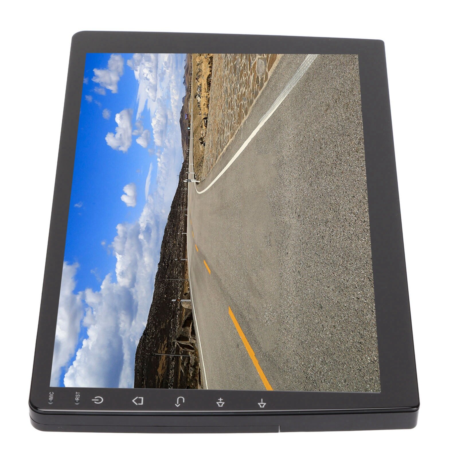 Автомобильный GPS-навигатор с 10-дюймовым IPS сенсорным экраном 1ГБ ОЗУ 32ГБ ПЗУ WiFi Bluetooth и Android 8.1 Quad Core