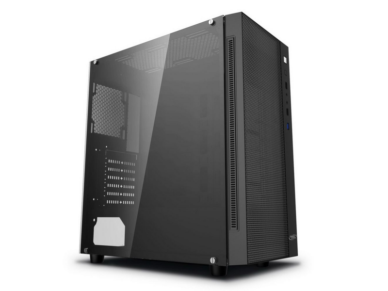 Корпус Deepcool MATREXX 55 MESH DP-ATX-MATREXX55-MESH (714057) E-ATX, CPU Height 165mm, VGA max 370mm, USB 2.0 x 2, «USB 3.0 x 1, Audio x 1, Mic x 1, int. 3.5» x 2 , 2.5» x 4, Ext. 5.25» x 0, 3.5» x 0 (714057)»