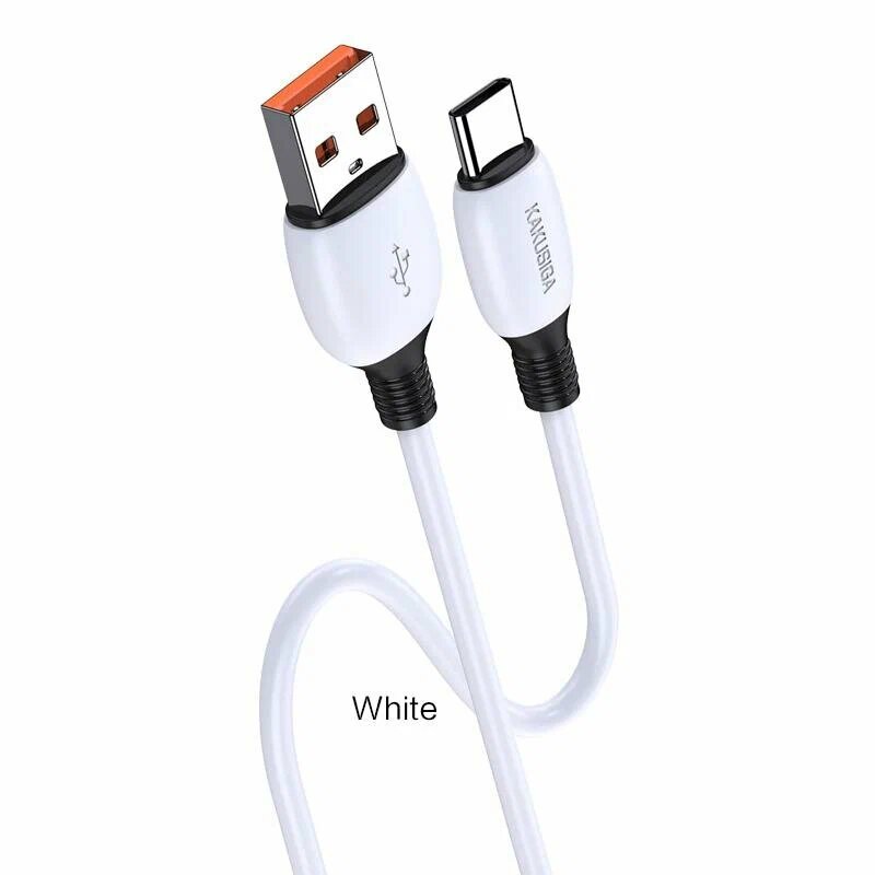 Кабель KAKUSIGA KSC-951, для быстрой зарядки, 3А, USB, Micro, IP, длина 1 м — фото 1
