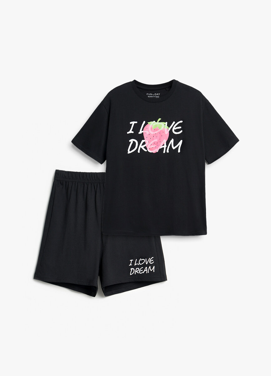 Пижама Funday размер 134-140 черный