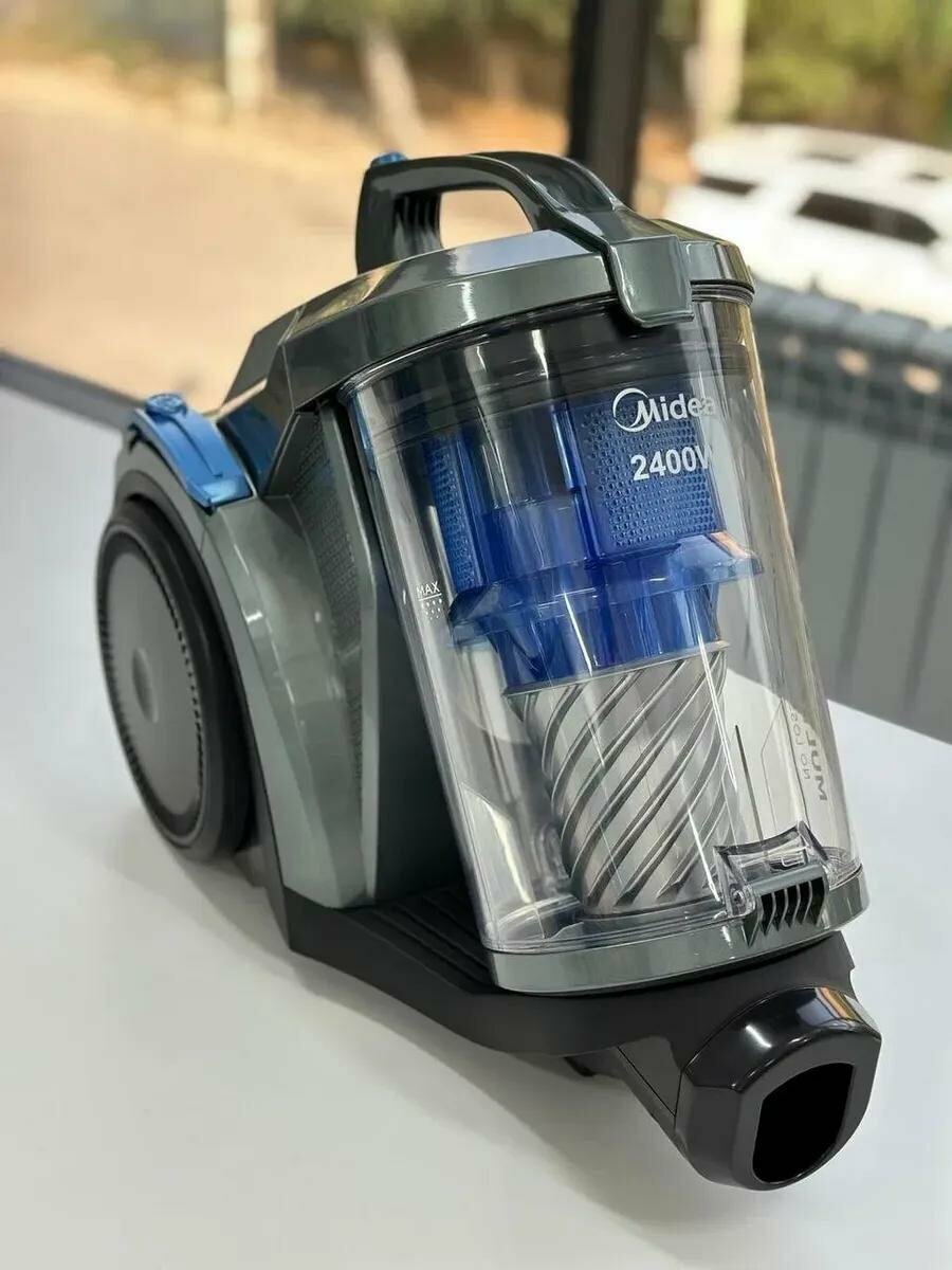 Пылесос Midea MC14KYBG, с фильтром тонкой очистки, 2400Вт, контейнер 3л