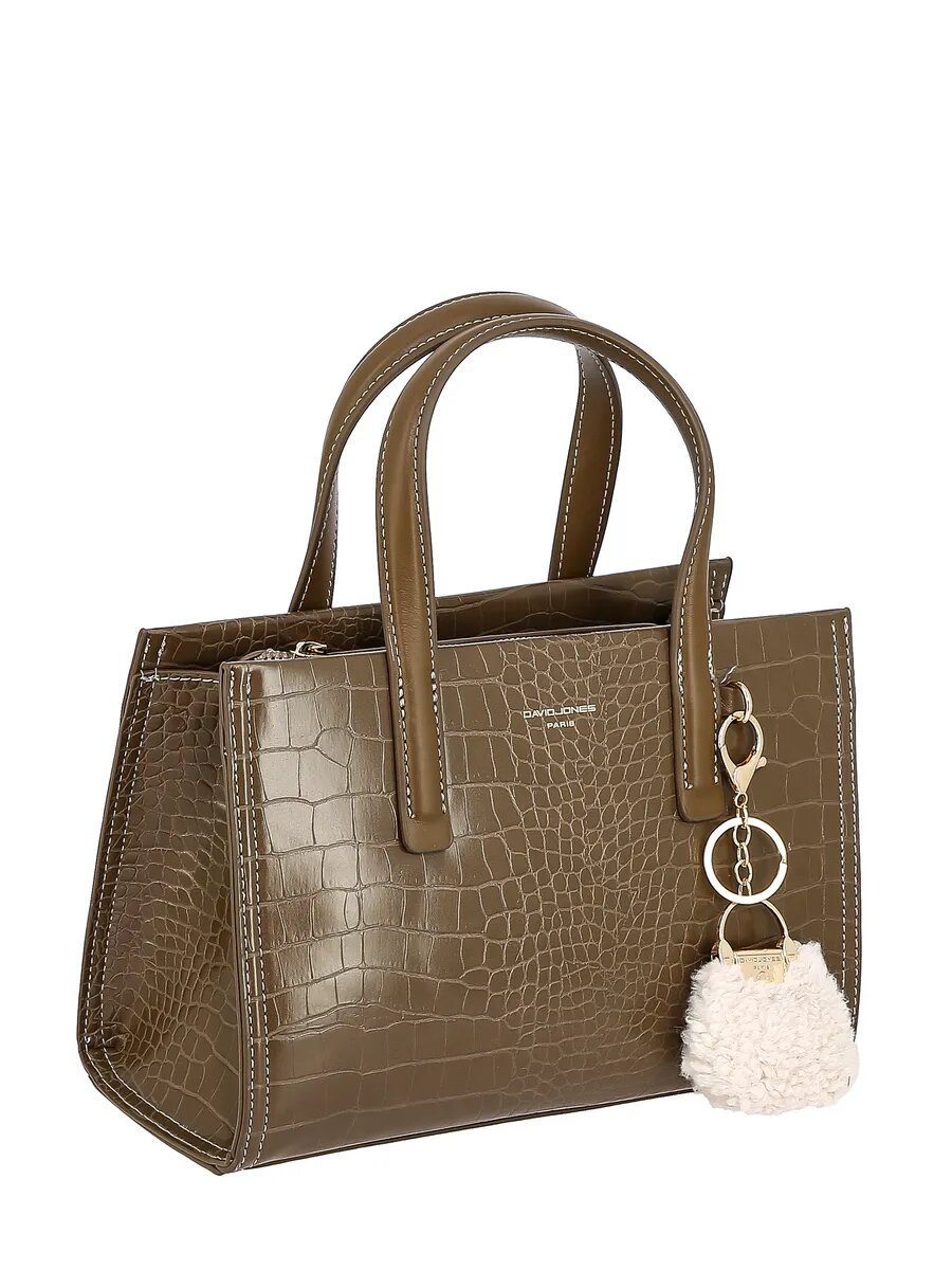 Сумка тоут DAVID JONES, хаки — фото 1