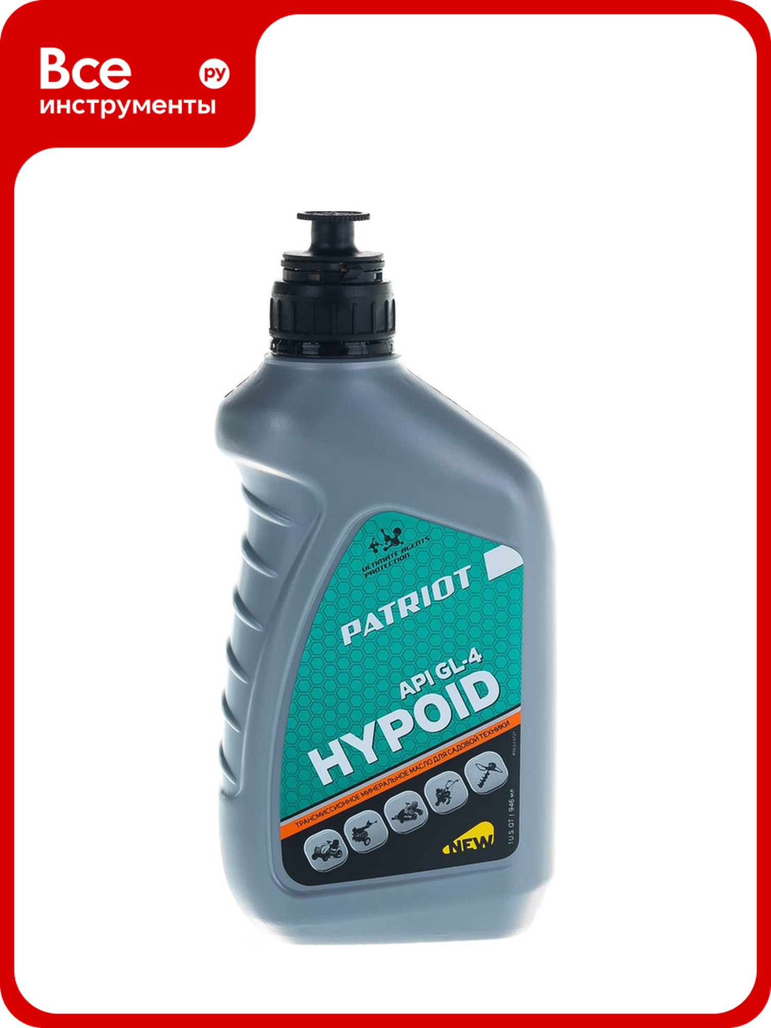 Масло трансмиссионное Hypoid API GL-4 80W85 (0.946 л) PATRIOT 850030727