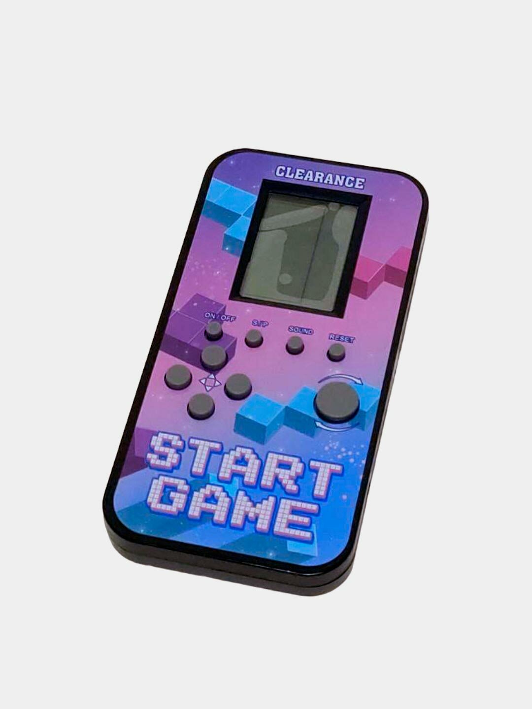 Портативный тетрис, Пиксельный градиент, LCD-дисплей, Для детей 6+ и поездок Код. 10090