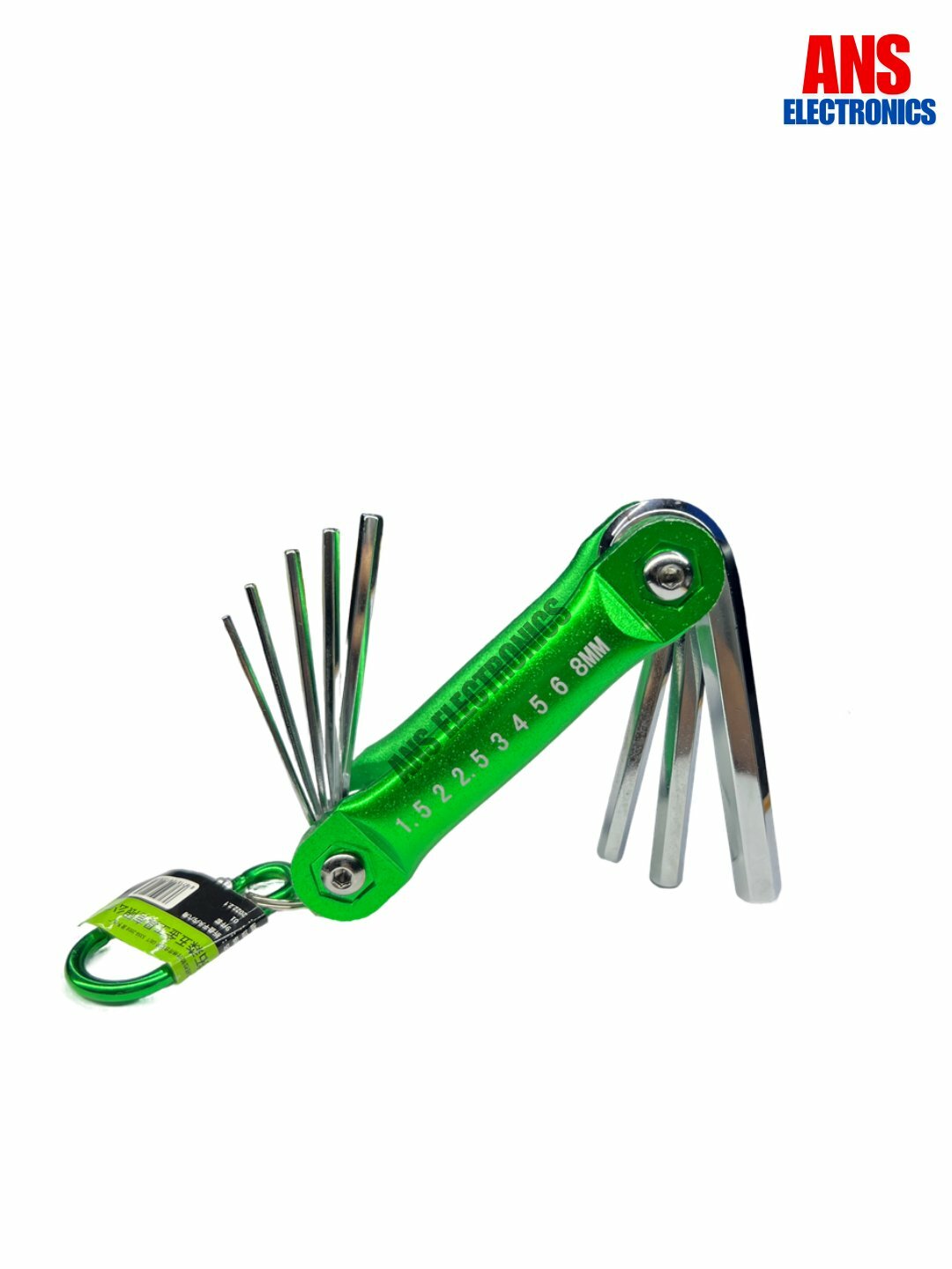 Набор шестигранных ключей складной (1.5–8 мм) — ANS Electronics — фото 1