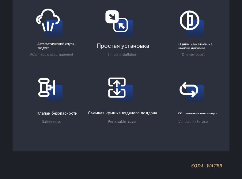 Изображение Аппарат для розлива газировки, Приготовление газированной воды，1 л, 1 шт