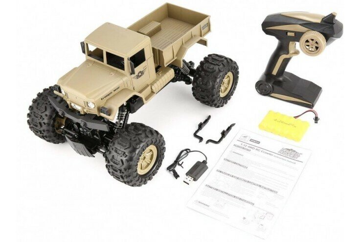 Машина на радиоуправлении Zegan Краулер-амфибия 4WD 1 : 12 - фото №2