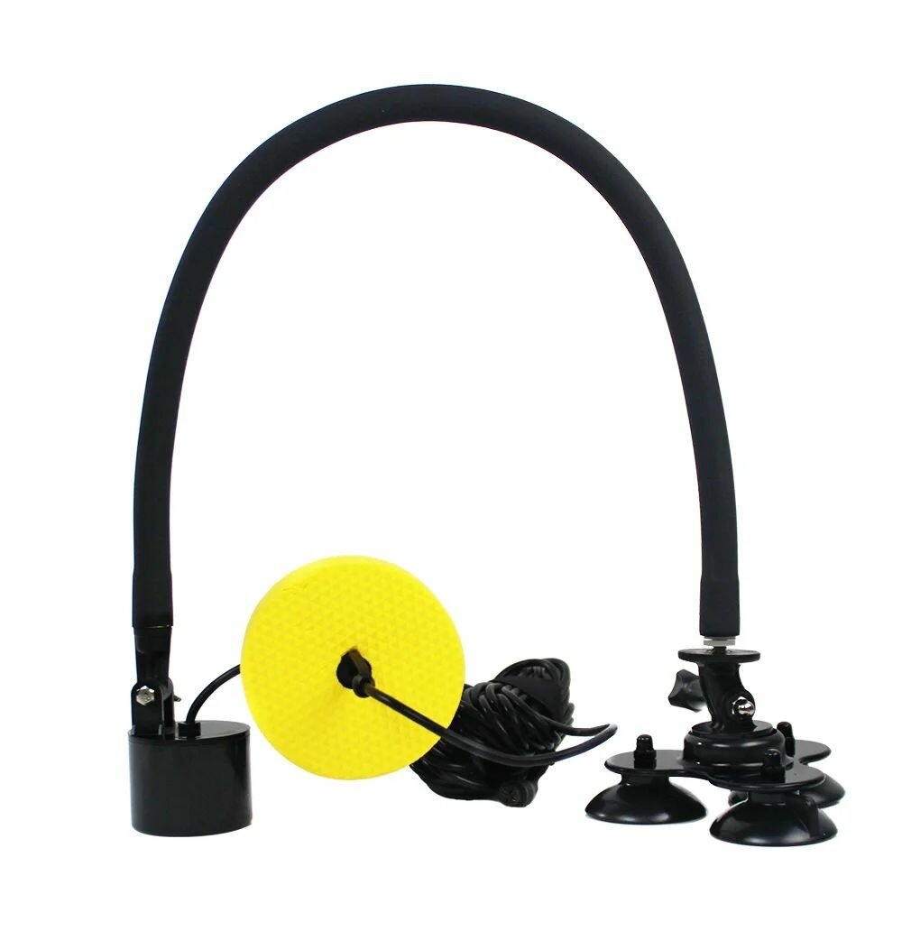 Гибкое крепление для эхолота для Lucky и др черное металл/пластик 50см