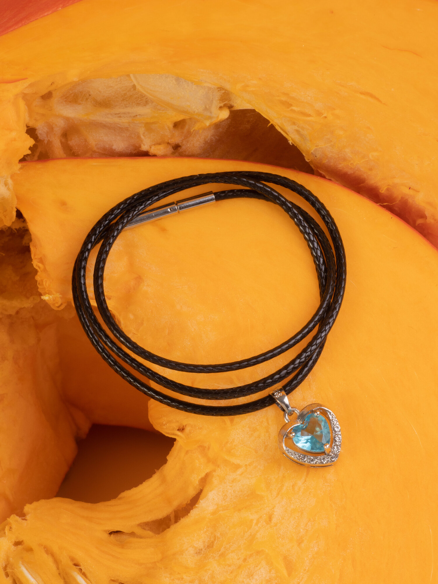 Чокер Цветные решения, длина 40 см, black — фото 1