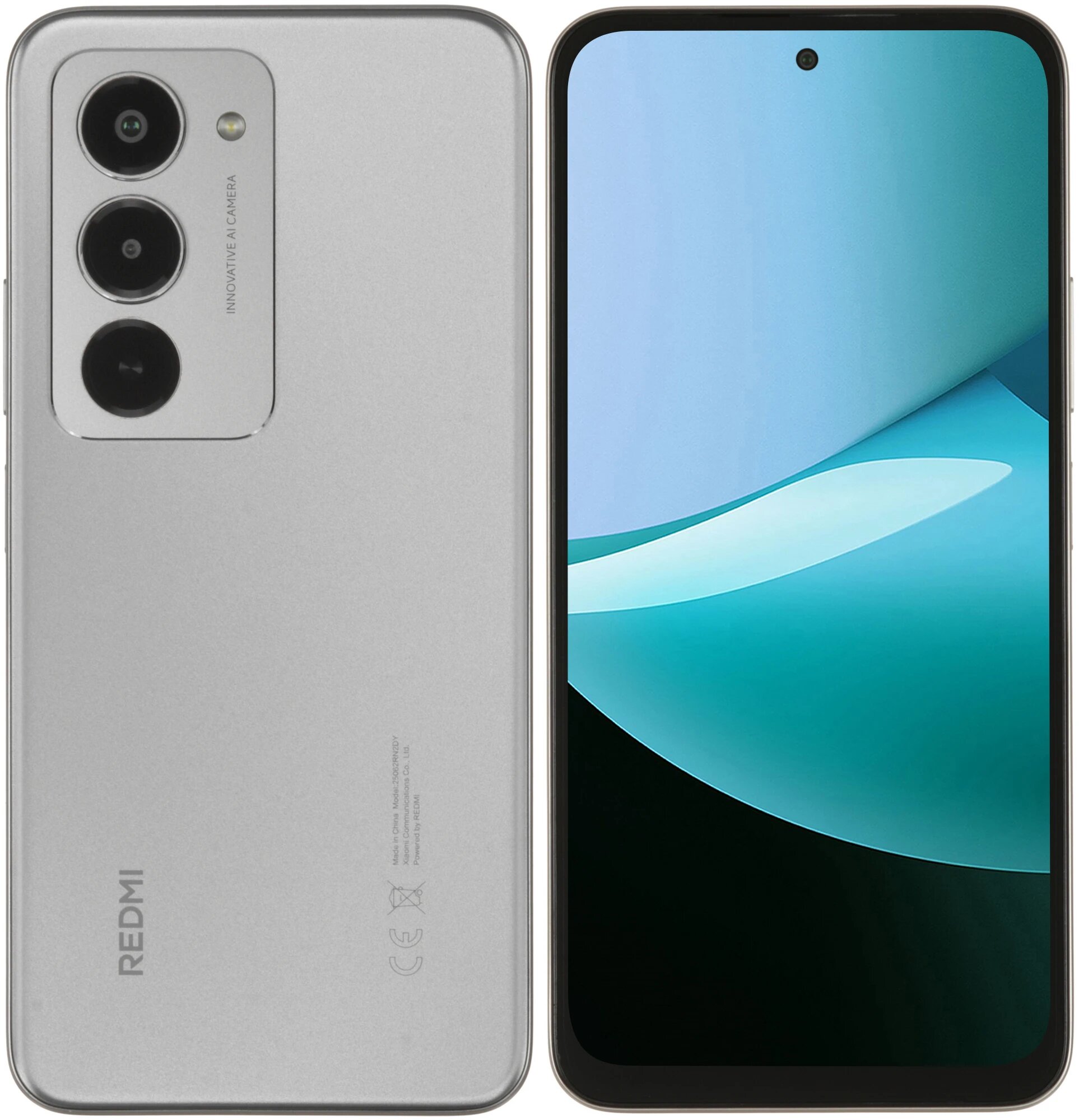 Смартфон Xiaomi Redmi 15, Android, NFC, 8/256Гб, камера 50Мп, 6,9", 144Гц, Titan Gray