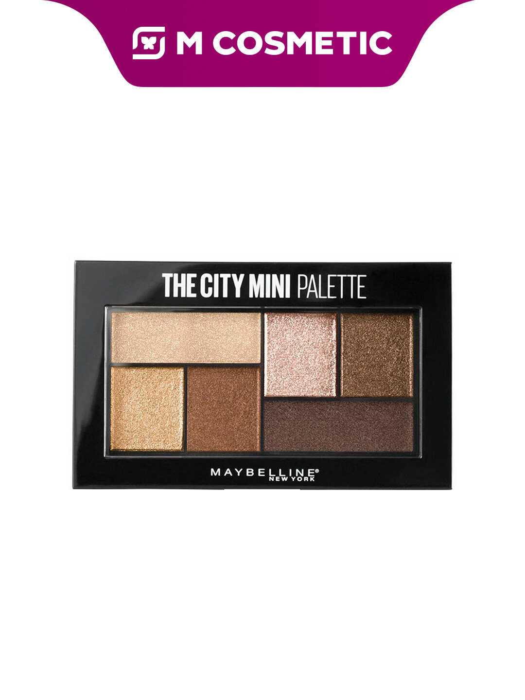 MAYBELLINE City Mini Тени для век тон 400 6 г – насыщенные оттенки