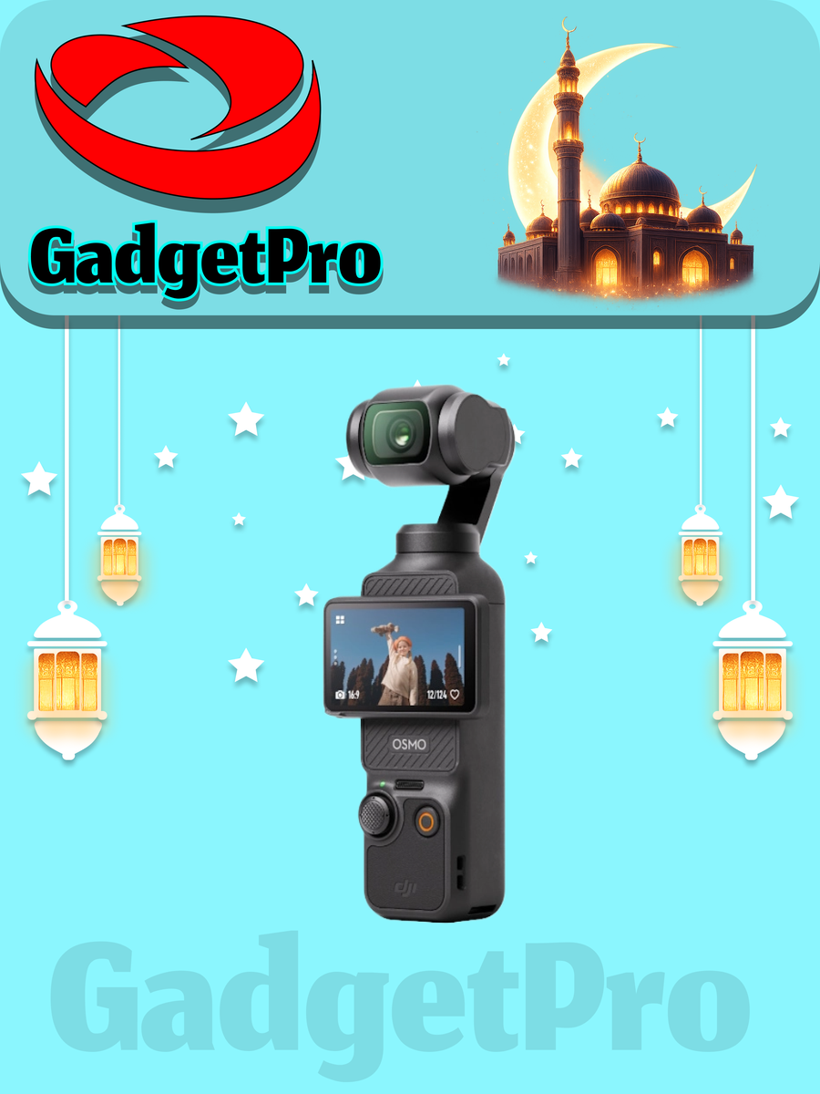 Камера-стабилизатор DJI Osmo Pocket 3: портативная 4K камера с 3-осевой стабилизацией, черный цвет, быстрая фокусировка