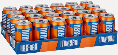 Изображение товара Газированный напиток IRN-BRU, 0.33 л, х 24 шт.