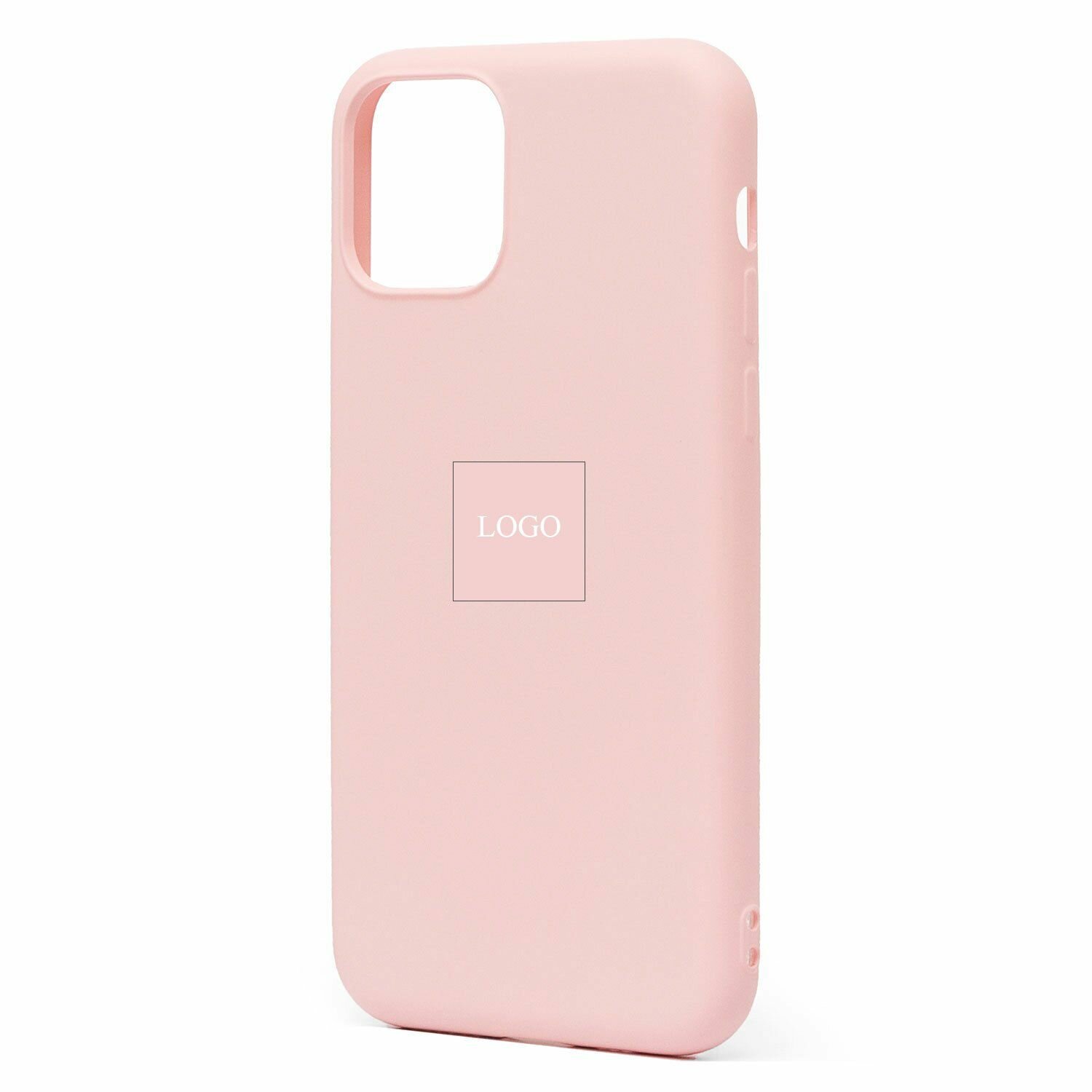 Чехол для iPhone 11 Pro Max силиконовый Soft Touch 2 <розовый> (премиум) — фото 1