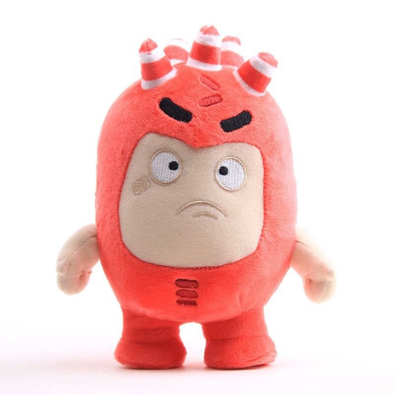 Мягкая плюшевая игрушка Oddbods 23 см для малышей: Ньют, Бабблс, Пого, Зи, Джефф, Фьюз, Слик