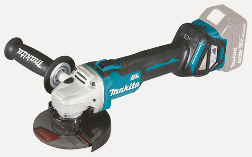 Изображение товара УШМ Makita LXT DGA511Z, бесщеточная, защита от перегрева, плавный старт, 300Вт