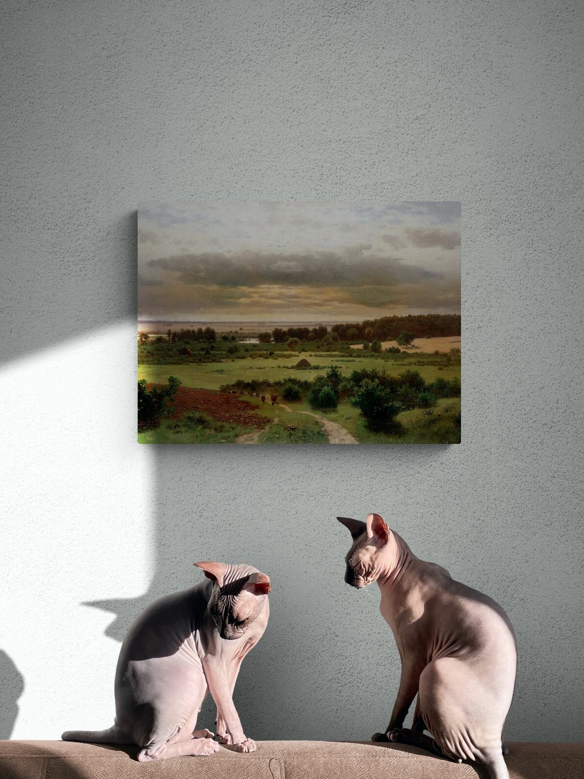 Крыжицкий Константин Яковлевич "Лесные дали" 40х30 см — фото 1