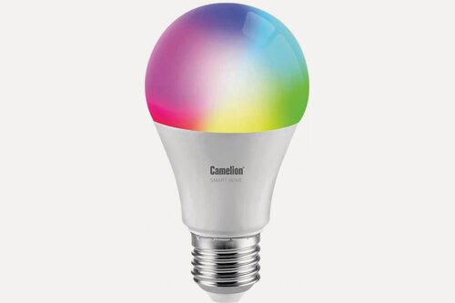Изображение товара Светодиодная лампа Camelion Smart Home LSH11/A60/RGBСW/Е27/WIFI 11Вт Е27 RGB+DIM+CW 220В 14499