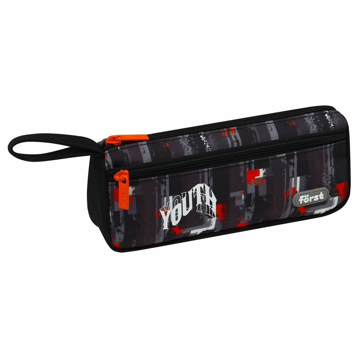 Пенал школьный мягкий 1 отделение 220x100x60 Forst 