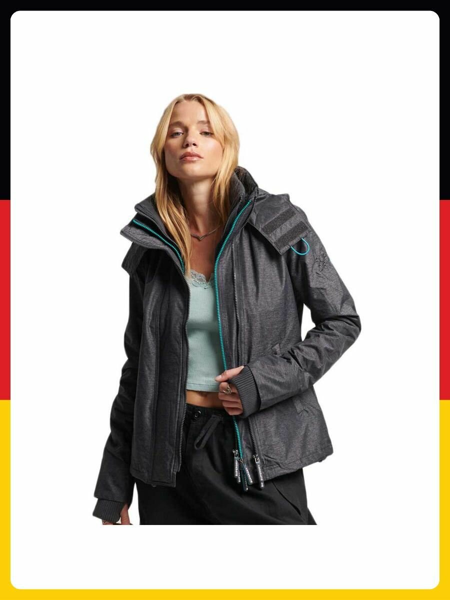 Куртка сноубордическая Superdry Базовая коллекция, размер L., серый