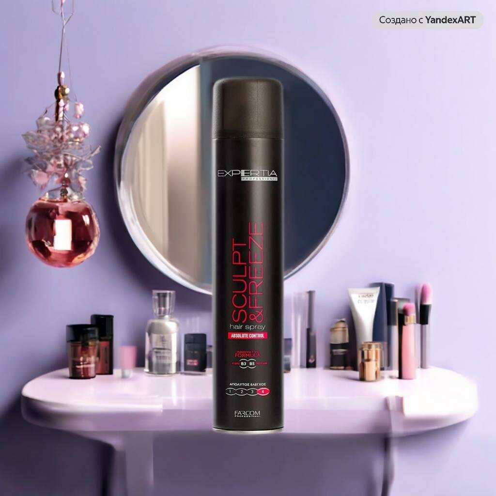 Лак для волос "Expertia Professional" SCULPT&FREEZE, профессиональный, 500мл — фото 1
