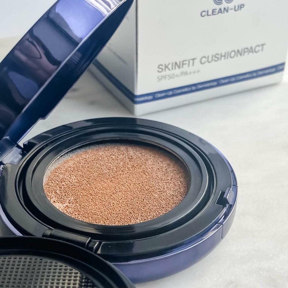 Тональный кушон CU Skin Glass Skin, с защитой от солнца, 50 мл — фото 1