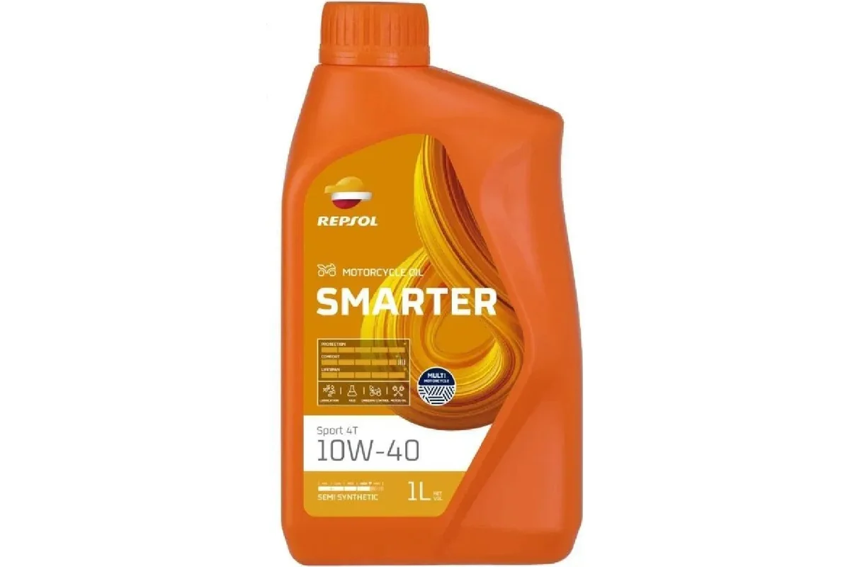 Repsol SMARTER SPORT 10W-40 Масло моторное полусинтетическое, 1 л