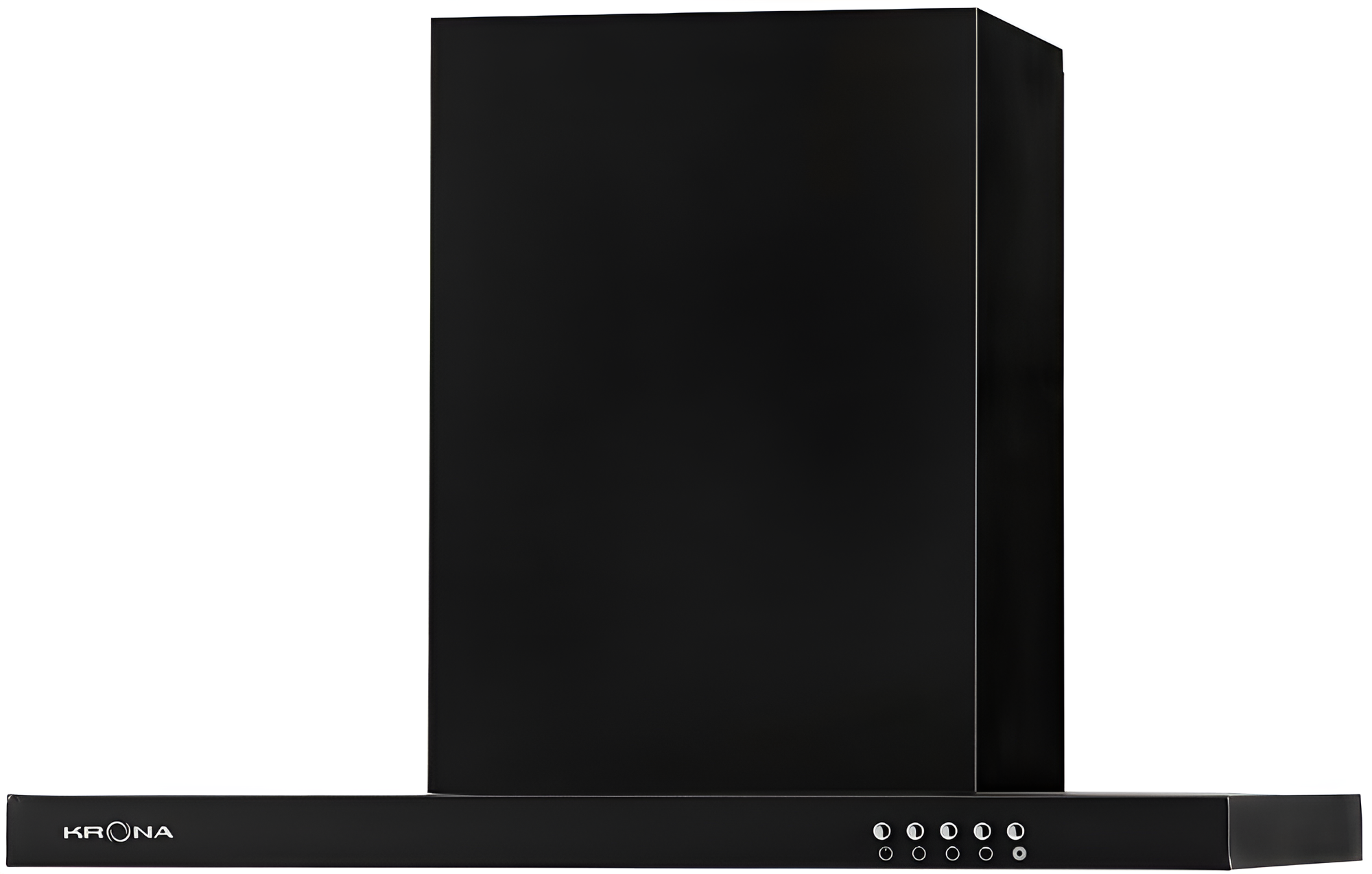 Вытяжка настенная KRONA JOANNA 600 black PB, Т-образная, черная