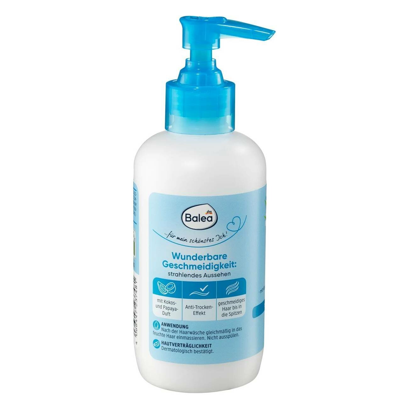 Изображение Увлажняющее молочко для волос Balea - Moisture, 200мл, 3шт