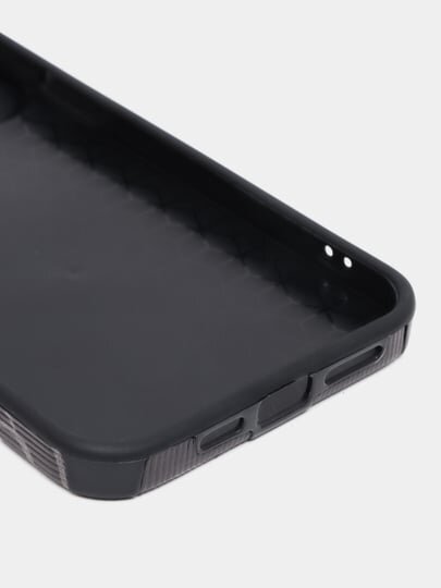 Чехол "Роза", для iPhone 13 PRO, ударопрочный, с рисунком, с блестками, soft touch — фото 1