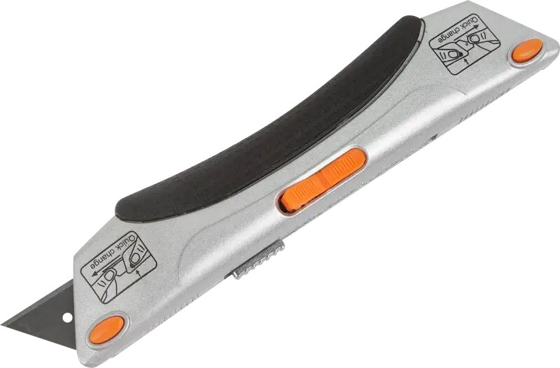 Нож Dexter 2в1 трапециевидный и крючкообразный 19 мм