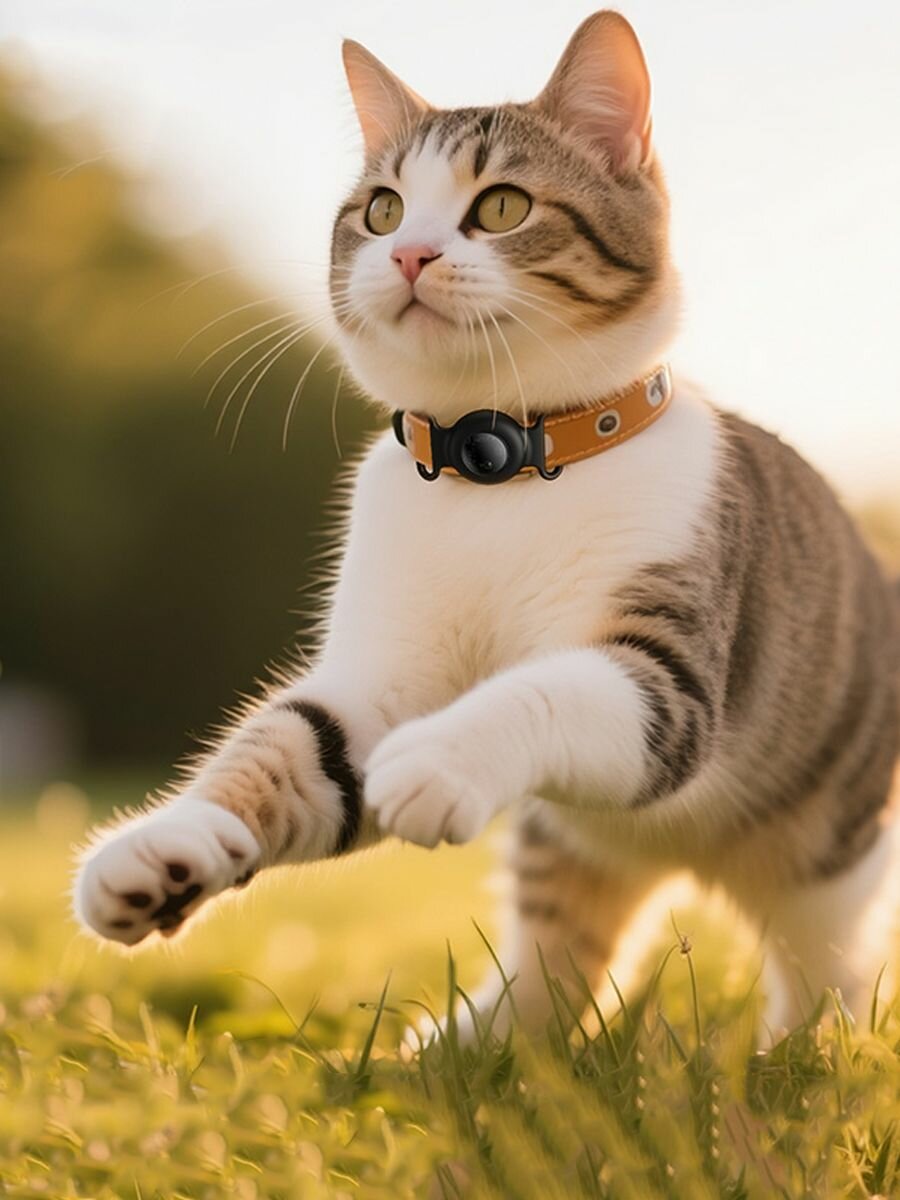 Картинки GPS трекер для животных на ошейник, airtag