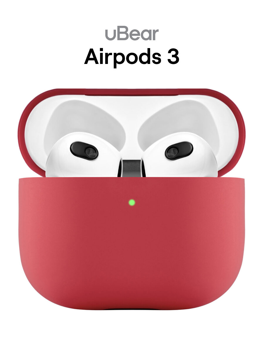 Чехол uBear для AirPods 3 Touch Pro, 1.5мм усиленный