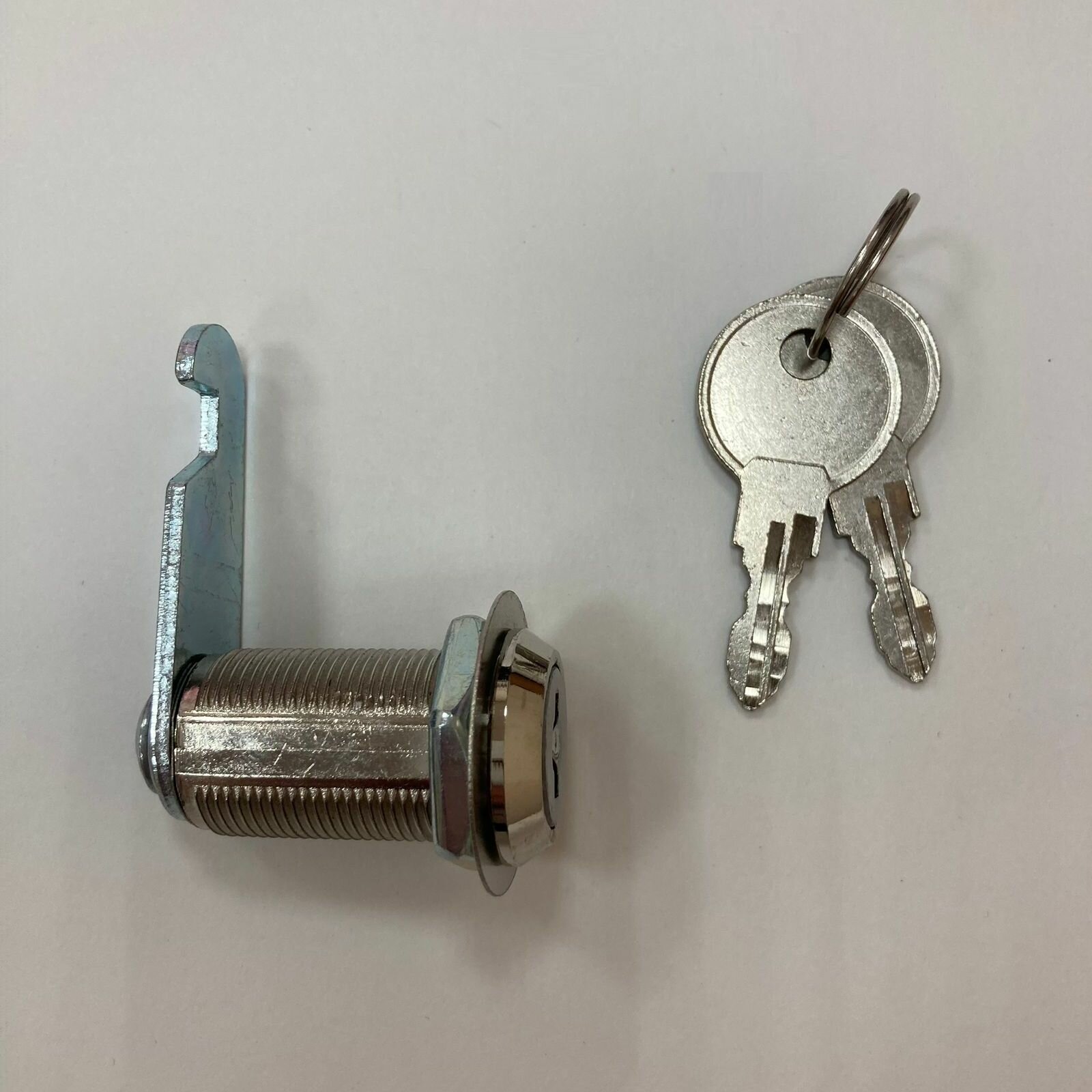 Замок почтовый (мебельный) S-Locked №757 - 25мм 2 ключа хром