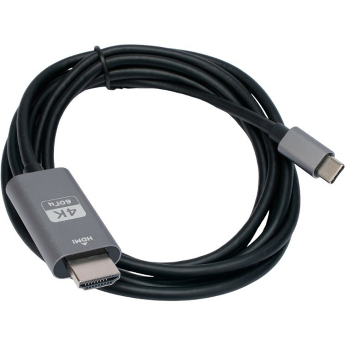Кабель-переходник с Type-C на HDMI Cablexpert CCB-A-CM-HDMI-1.8M, v2.0, Mobile, 1.8м, черный