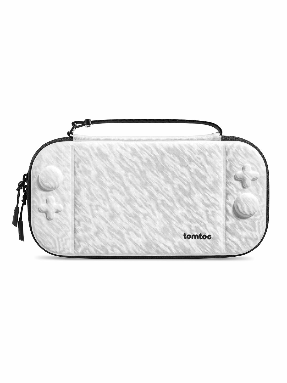 Чехол Tomtoc для Nintendo Switch 2, FancyCase-G05 с мягкой подкладкой, со слотами для картриджей, белый