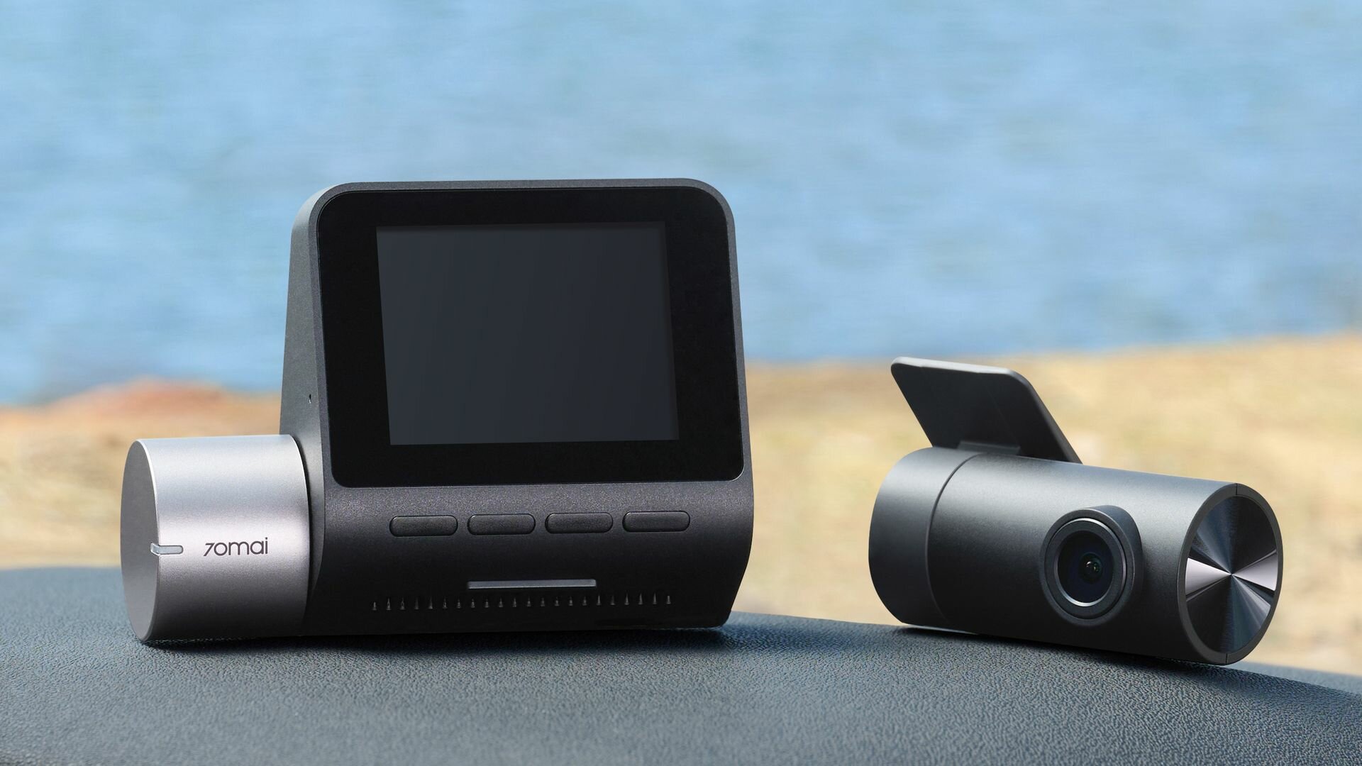 Видеорегистратор 70Mai "Dash Cam A510" + "Rear Cam Set", 2 камеры, экран, угол обзора до 140°