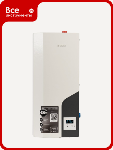 Изображение товара Электрический прибор отопительный SKAT SILVER StS-12 220/380В Р=12кВт Sотапл=120 кв. м нерж. ТЭН 286