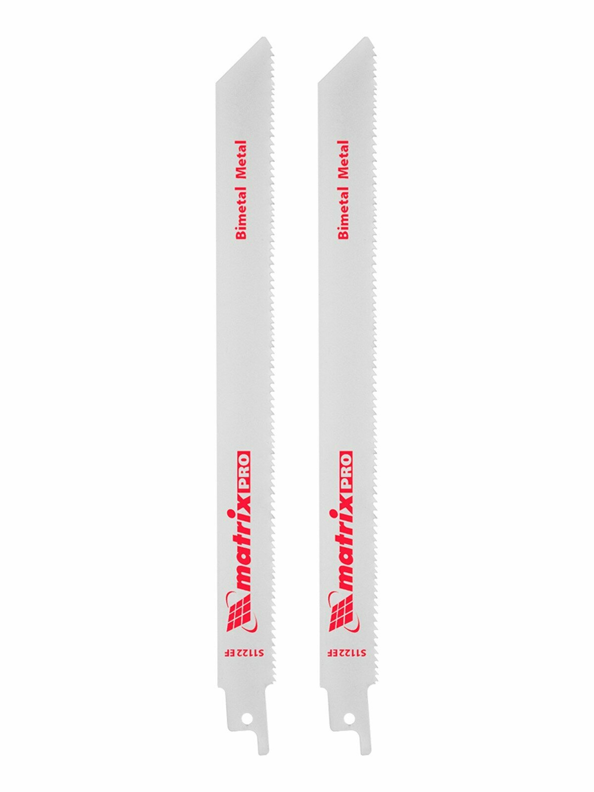 Полотна по металлу для сабельной пилы S1122EF 200 / 14 мм Bimetal 2 шт MatrixPRO 782010