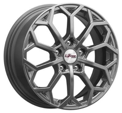IFree Спейс-Нидл 16x6.5 5x114.3 et45 dia66.1 Серый тёмный глянцевый