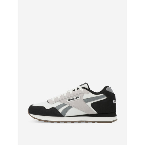 фото Кроссовки reebok glide, размер 9, белый/серый/черный