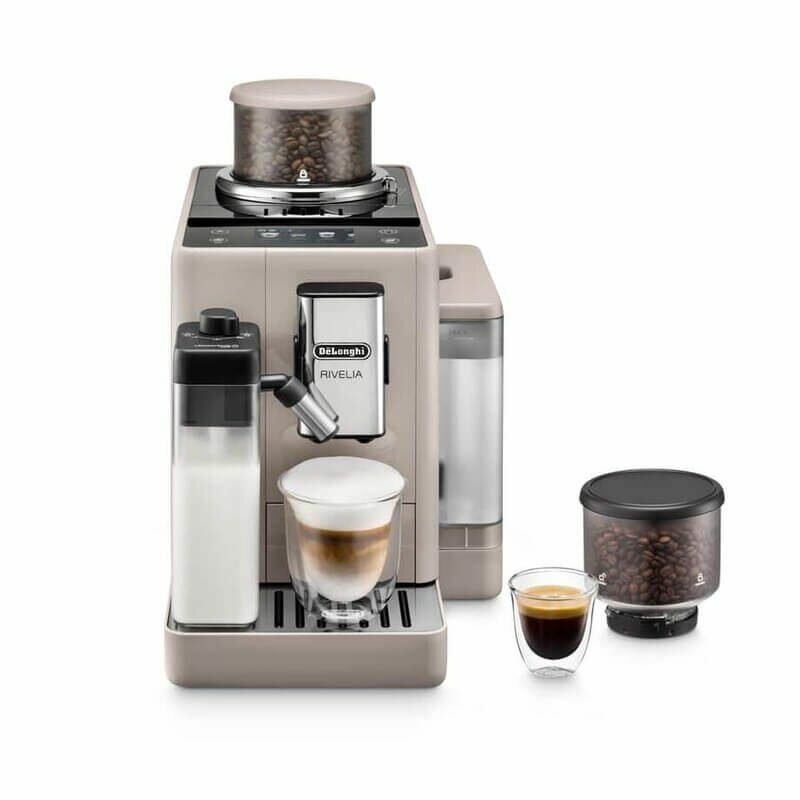 Кофемашина Delonghi Rivelia Perfetto EXAM 440.55. BG Бежевый