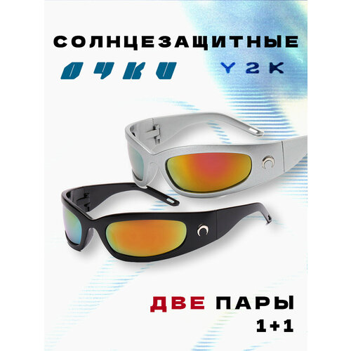 Солнцезащитные очки SHEIN голубой 1350₽