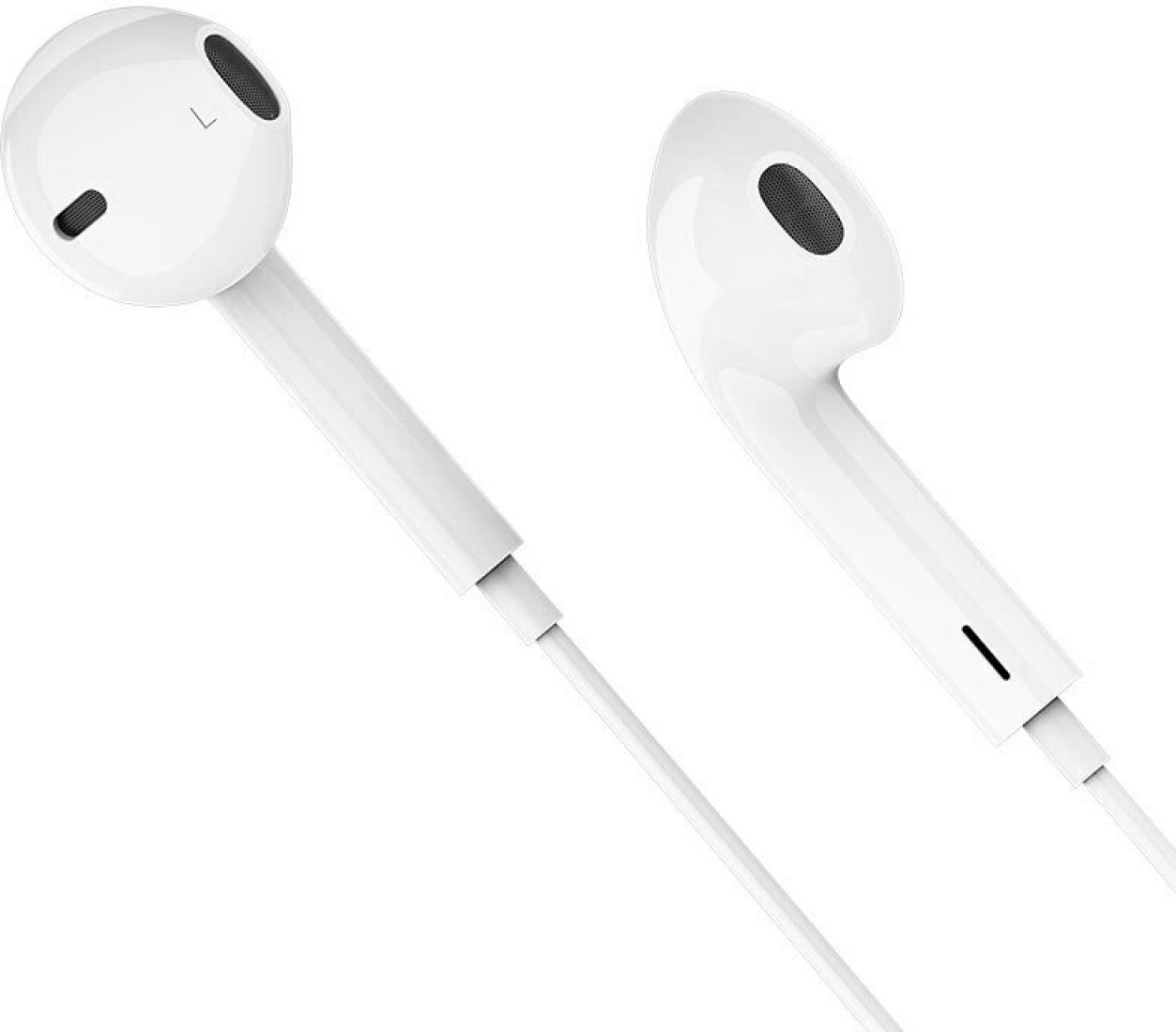 Проводные наушники M80 Original series earphones, HOCO, белые — фото 1